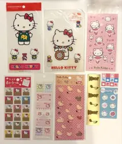 d*7様 サンリオハローキティシール②レア品