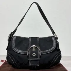 ✨美品✨COACH コーチ ソーホー ワンショルダーバッグ シグネチャー ロゴ