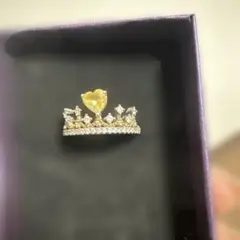 中古　イエローサファイア　リング