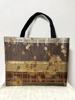 花柄刺繍トートバッグ