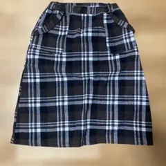 ぱんきち☆様　チェック柄ロングスカート Lサイズ　2点セット