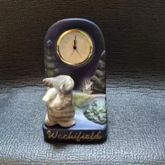 美品】月夜 置時計 わちふぃーるど ダヤン フィギュア - メルカリ