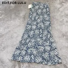 M.様専用　　フラワーバイアス マキシスカートのサムネイル