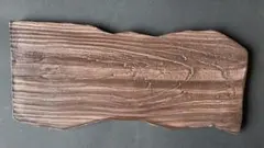 美濃焼 木目変形四つ足長角皿