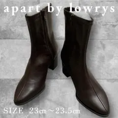【美品】apart by lowrysショートブーツ 23cm〜23.5cmのサムネイル