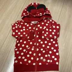 ミニーちゃんパーカーH&M 12〜18M