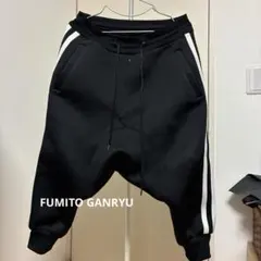 2026年最新】FUMITO GANRYU カラー：ネイビー系 メンズ サルエルパンツ
