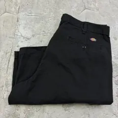 Dickies　西海岸　ストリート ワークショーツ W38 ブラック 無地 古着