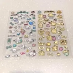 ボンボンドロップシール　サンリオ　第二弾　ポムポムプリン　シナモンロール　セット