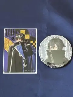 刀ミュ 目出度歌誉花舞 水心子正秀 カード 缶バッジ