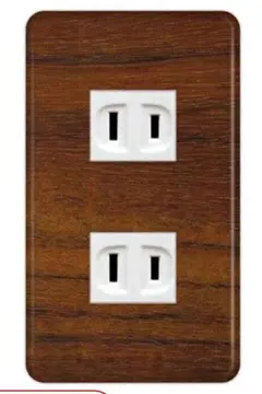 【新品】2口   スイッチカバー