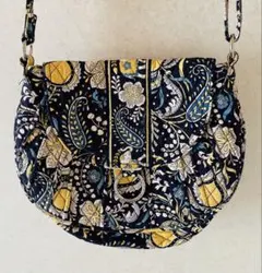 VERA BRADLEY キルティング ショルダーバッグ ペイズリー柄