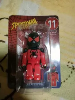 ベアブリック 100% / スパイダーマン・ヴェノム　ハッピーくじ　11番