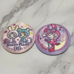 ナルミヤキャラクターズ　刺繍缶バッジ　メゾピアノ