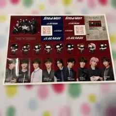 【匿名配送】 SnowMan 『音故知新』ステッカー