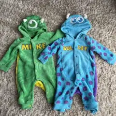 ディズニー　モンスターズインク　サリー　マイク　着ぐるみ　コスプレ　70