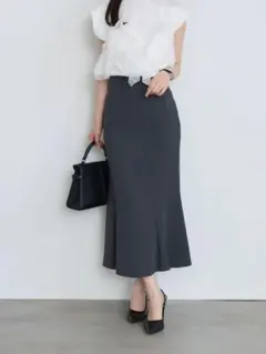 新品 SATOKA MIKI サトカ 台形型 フレアスカート 黒 - メルカリ