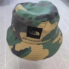 THE NORTH FACE 迷彩 バケットハット