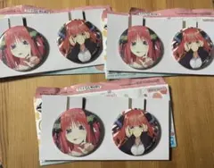 五等分の花嫁　一番くじ　J賞 二乃　バッジ　缶バッジ　セット　3セット