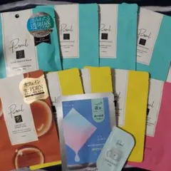 【Pureal】フェイスパック フェイスマスク 計15枚 クリーム 他セットのサムネイル