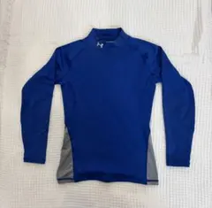 Under Armour 青 ジュニア長袖 ハイネックウェア