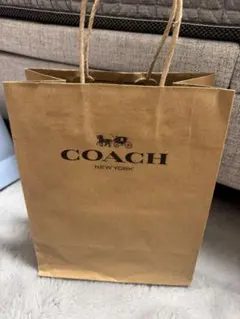 COACH ショップ袋 ブラウン