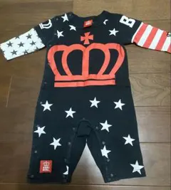 BABY DOLL カラフル ロンパース 長袖 70cm