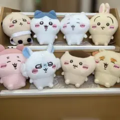 ちいかわ　しーぷわぬいぐるみ①全4種　②全4種　計8点コンプリートセット