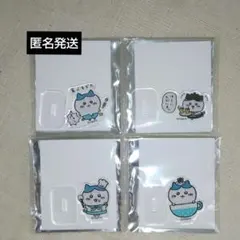 ハチワレ ちいかわカフェ アクリルスタンド 食べすぎた 他 4点セット ちいかわ