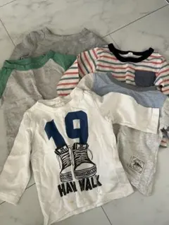 長袖トップス 80 5点セット