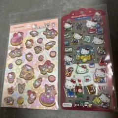 ハローキティ キャンディシール ・ドロップジュエリーシール 2点セット