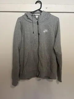 Nike グレー ジップアップパーカー XL