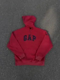 00s oldgap 人気カラー ロゴ 短丈 ジップパーカー y2k - メルカリ