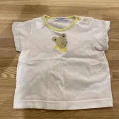 familiar 半袖Tシャツ 80サイズ クマ刺繍
