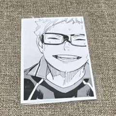 ハイキュー 10th クロニクル 思い出スナップフォトカード 烏野 月島