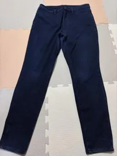 ユニクロ　レギンスパンツ　デニム　ネイビー XL