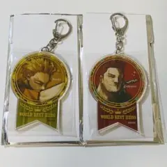 ヒロアカ原画展　アクリルキーホルダーコレクション　ホークス　エンデヴァー