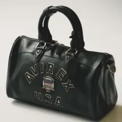 AVIREX LEATHER MINI DUFFLE BAG ミニボストンのサムネイル