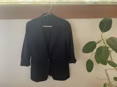 夏用　ボッシュ　ネイビー　テーラードジャケットのサムネイル