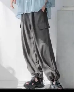 LOWRYSFARM ルーズポケットパンツ