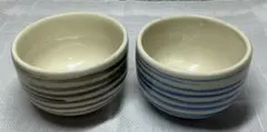 昭和レトロお湯のみ2個セット（美品）