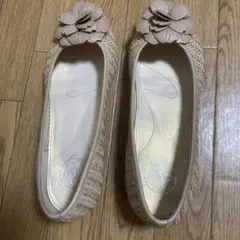unReef フラットシューズ バレエシューズ ベージュ 24.5cmのサムネイル