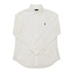 Ralph Lauren スリムフィット シャツ ホワイト