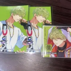 paradoxlive パラライ　北斎　スクエア　缶バッジ　特典　ステッカー