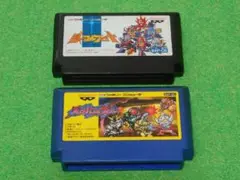 お得！シャッフルファイトとグレイトバトルサイバーのファミコンソフト２本セット