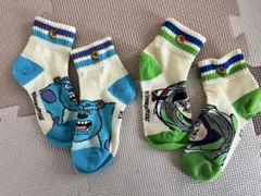 ディズニー キャラクター靴下 2足セット