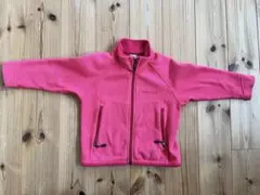 montbellピンク フリースジャケット 90cm
