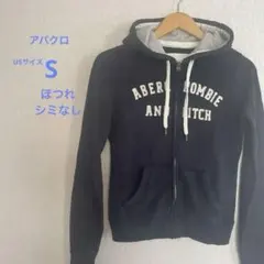 Abercrombie & Fitch ネイビー パーカー S