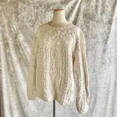 90s GAP / ケーブルニット コットン オールドギャップ ヴィンテージ