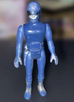 当時物】ポピー デンジブルー 超合金 電子戦隊デンジマン 昭和レトロ